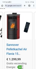 Kachel pelletkachel Flavia., Ophalen, Nieuw
