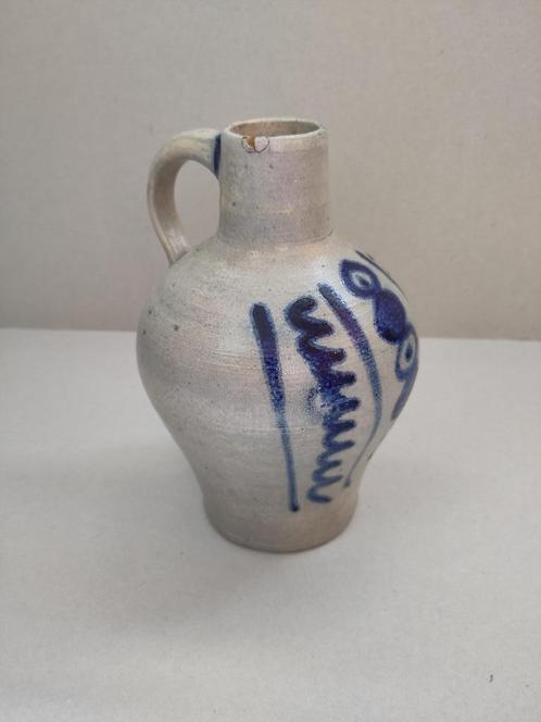 Oud kruikje, 18,5 cm aardewerk, Antiek en Kunst, Antiek | Keramiek en Aardewerk, Ophalen of Verzenden