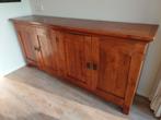Teak houten dressoir met veel opbergruimte te koop, Ophalen, 25 tot 50 cm, 50 tot 100 cm