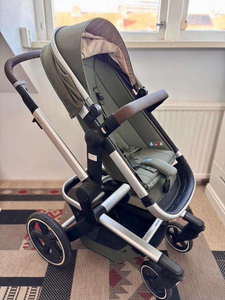 Joolz Day+, Kinderen en Baby's, Kinderwagens en Combinaties, Gebruikt, Combiwagen, Overige merken, Luchtbanden, Verstelbare duwstang