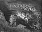 Gravure Gustave Dore - Dante De Hel, Antiek en Kunst, Kunst | Etsen en Gravures, Ophalen