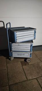 gedore gereedschapwagen 1585, Ophalen, Gebruikt