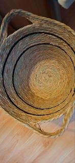 Mooie rieten manden set, Ophalen of Verzenden, Zo goed als nieuw