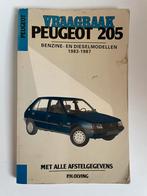 vraagbaak Peugeot 205 benzine & dieselmodellen 83/87 Olving, Ophalen
