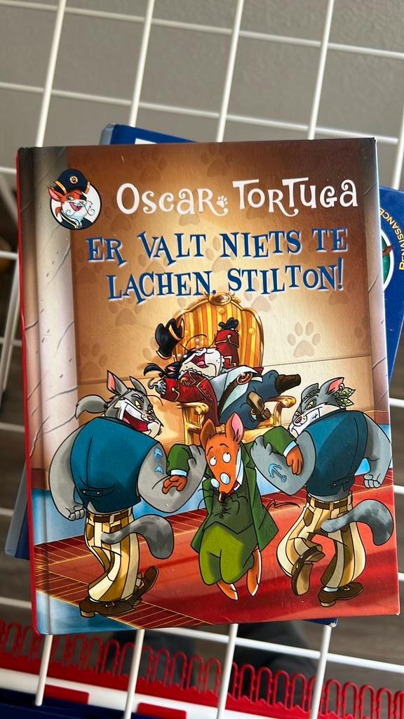 Oscar Tortuga - Er valt niets te lachen, Stilton!, Boeken, Kinderboeken | Jeugd | onder 10 jaar, Zo goed als nieuw, Fictie algemeen