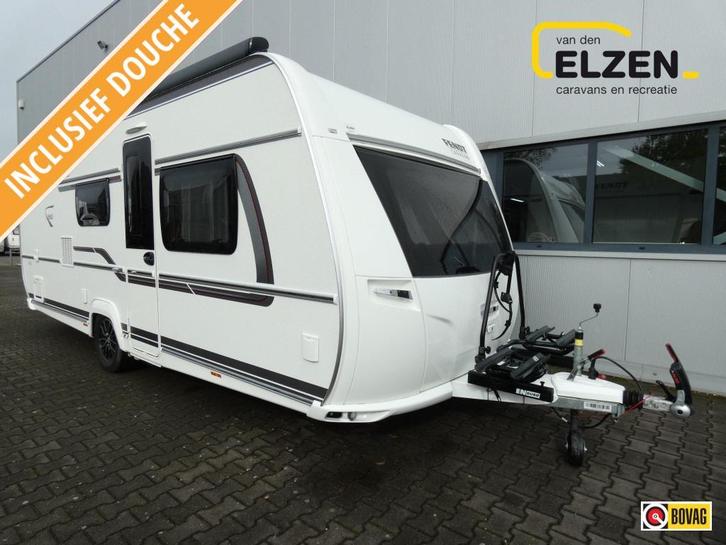Fendt Bianco Activ 560 SKM TRUMA XT+UNICO+THULE, Caravans en Kamperen, Caravans, Bedrijf, tot en met 6, 1250 - 1500 kg, Rondzit