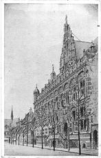 944496	Leeuwarden	Kanselarij	1945	Postzegel afgeweekt, Ophalen of Verzenden, 1940 tot 1960, Gelopen, Friesland