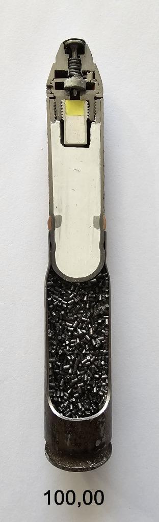 MG151/20 Minengeschoß DOORSNEDE, Verzamelen, Militaria | Tweede Wereldoorlog, Landmacht, Hulzen of Bodemvondsten, Duitsland, Ophalen of Verzenden