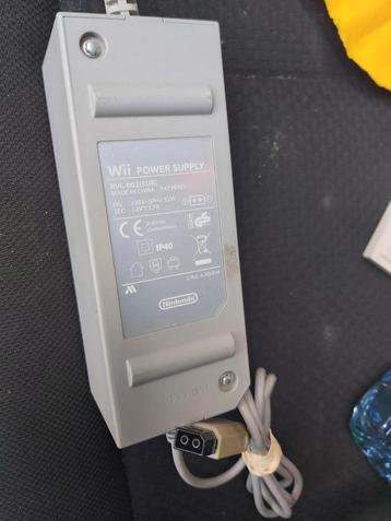 WII originele stroomadapter / lader RVL-002(EUR) beschikbaar voor biedingen
