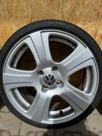 6.5x16 4x100 velgen met 165 45 16  banden, Ophalen, Gebruikt, 16 inch, Zomerbanden