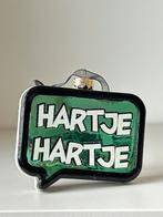 Kerstbal hartje hartje fred van leer, Ophalen of Verzenden, Zo goed als nieuw