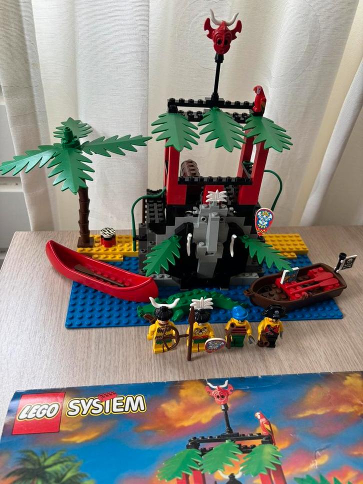 Lego Pirates Islanders set 6264 ‘Forbidden Cove’ uit 1994, Kinderen en Baby's, Speelgoed | Duplo en Lego, Gebruikt, Lego, Complete set