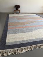 Nieuw handgweven wollen vloerkleed design Wadden, rollakan, Bruin, Geen, 150 tot 200 cm, Ophalen of Verzenden