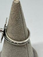 Zilveren ring met robijn maat 16, 20 of groter, Nieuw, Info, 5646JA