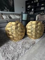 Light&Living Turtle Vaas Goud 2 stuks, Huis en Inrichting, Overige materialen, Overige kleuren, Ophalen of Verzenden, Zo goed als nieuw