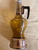 Glazen/ messing fles met deuntje Japans, Ophalen of Verzenden