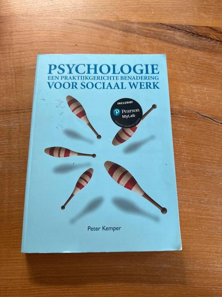 Psychologie voor Sociaal Werk - Peter Kemper, Boeken, Studieboeken en Cursussen, Zo goed als nieuw, HBO, Gamma, Ophalen of Verzenden