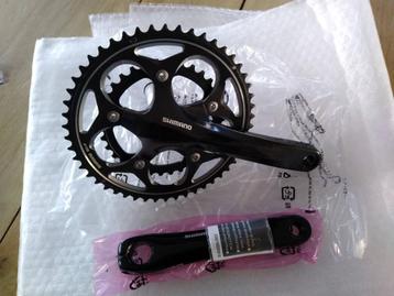 Shimano FC-R565 Compact Crankstel 2x10 50/34 Crankset NIEUW beschikbaar voor biedingen