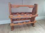 Wijnrek massief hout drankrek flessenrek, Huis en Inrichting, Ophalen, 5 tot 15 flessen, Zo goed als nieuw, Minder dan 50 cm