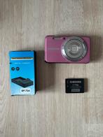 Roze digitale camera Samsung ES80, Verzenden, Compact, Zo goed als nieuw, 4 t/m 7 keer