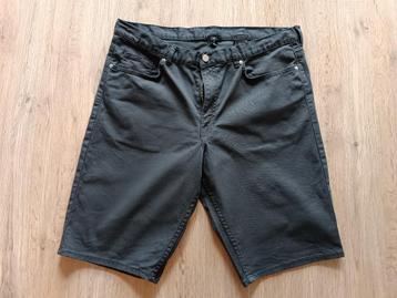 H&M Zwarte Jeans Shorts Slim Fit Maat W33 beschikbaar voor biedingen