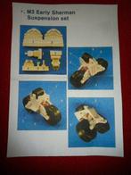 LEGEND PRODUCTIONS LF1129 : M3/Early Sherman Suspension (2), Tank, 1:32 tot 1:50, Zo goed als nieuw, Ophalen