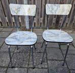Twee Vintage Jaren 60 Keukenstoelen, Ophalen, Gebruikt, Twee, Overige kleuren
