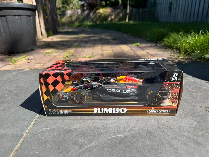 F1 RedBull Max Verstappen modelauto schaal 1:24 Bburago, Verzamelen, Automerken, Motoren en Formule 1, Zo goed als nieuw, Formule 1