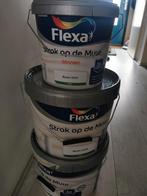flexa muurverf urban taupe 23 Ltr twv 400 euro  w05, 20 liter of meer, Ophalen of Verzenden, Verf