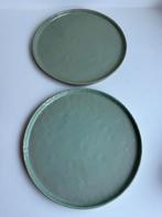 Serax Pure 2 grote borden 28cm groen Pascale Naessens, Ophalen, Gebruikt, Bord