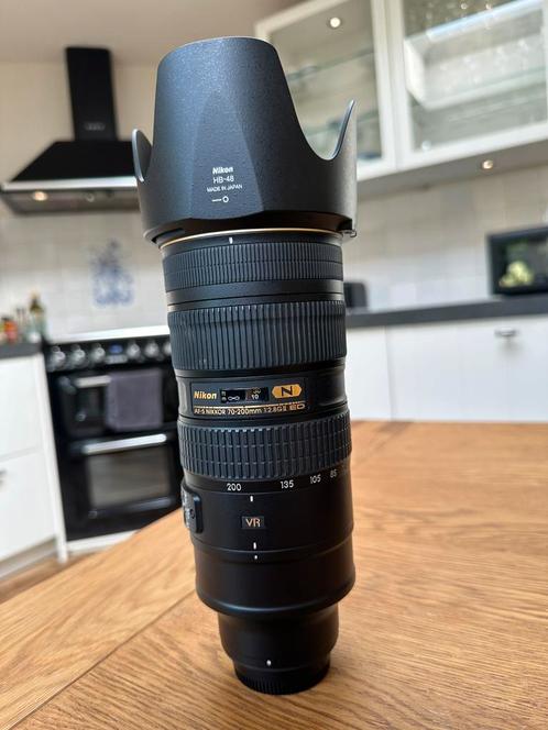Nikon AS F 70 200 2.8 ED VRII zgan, Audio, Tv en Foto, Fotografie | Lenzen en Objectieven, Zo goed als nieuw, Telelens, Zoom, Ophalen of Verzenden