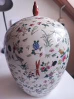 Jingdezhen Famille-Rose Porseleinen Gemberpot – Unieke Decor, Ophalen