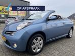 Nissan Micra C+C 1.4 Tekna AIRCO 81.161km Super Mooi, Voorwielaandrijving, Metallic lak, Gebruikt, 750 kg