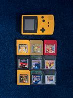 Game Boy Color met Pokemon yellow, red en gold, Spelcomputers en Games, Ophalen, Gebruikt, Game Boy Color, Met games