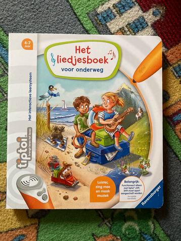 Tiptoi liedjesboek voor onderweg zonder pen beschikbaar voor biedingen