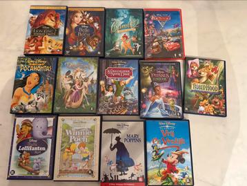 Disney dvd’s als nieuw! Sommigen nog in plastic! beschikbaar voor biedingen