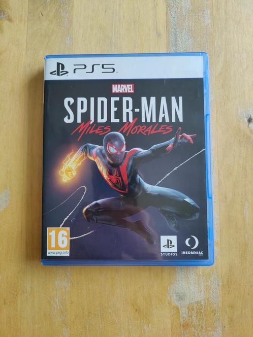 PS5 - Spiderman Miles Morales Marvel, Spelcomputers en Games, Games | Sony PlayStation 5, Zo goed als nieuw, Ophalen of Verzenden