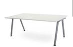 Wit Ikea bureau 160x80, Huis en Inrichting, Ophalen, In hoogte verstelbaar, Zo goed als nieuw