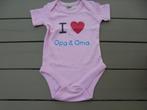 K228 NIEUW Roze rompertje maat 68, Nacht- of Onderkleding, Organic, Meisje, Nieuw