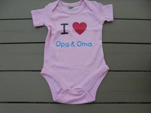 K228 NIEUW Roze rompertje maat 68, Kinderen en Baby's, Babykleding | Maat 68, Nieuw, Meisje, Nacht- of Onderkleding, Ophalen of Verzenden