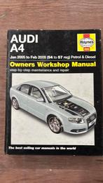 Werkplaats handboek audi a4 2005/2008, Ophalen of Verzenden