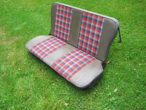 Rood blauw geruite achterbank van een Renault 4 GTL R4  1984, Auto-onderdelen, Interieur en Bekleding, Renault, Gebruikt, Ophalen