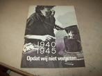 Folder/boekje: 1940/1945 opdat wij niet vergeten, Ophalen, Tweede Wereldoorlog, Gelezen, Algemeen