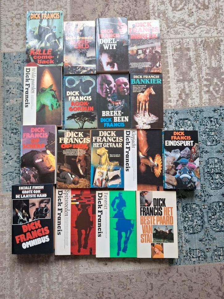 Dick Francis - 17 Nederlandse Vertalingen, Boeken, Romans, Gelezen, Nederland, Ophalen of Verzenden