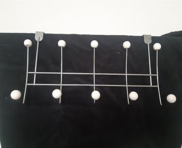 deurkapstok Spoetnik stijl space age vintage wit beschikbaar voor biedingen