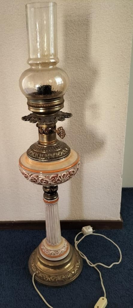 Electrische lamp 85 cm hoog, Ophalen