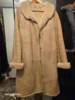 Vintage Shearling Jas - Beige, Kleding | Dames, Jassen | Zomer, Beige, Maat 42/44 (L), Ophalen of Verzenden, Onbekend