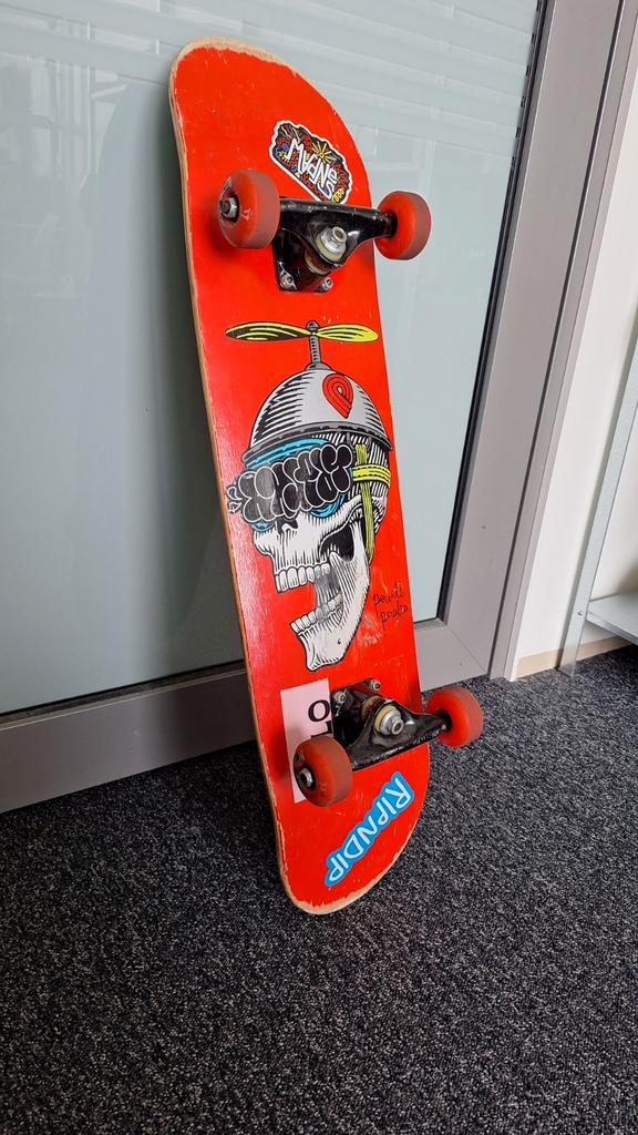 Ripndip Skateboard  7.5 deck - Powell Peralta Design, Sport en Fitness, Skateboarden, Gebruikt, Skateboard, Ophalen of Verzenden