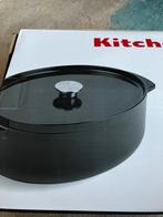 Nieuwe KitchenAid Gietijzeren Braadpan 3.3L, Gietijzer, Nieuw, Ophalen of Verzenden, Keramische plaat