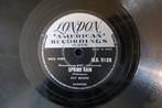 Pat Boone Spring rain 78 toeren jukebox grammofoonplaat 1960, Gebruikt, 10 inch, Overige typen, Ophalen of Verzenden